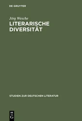 Literarische Diversität cover