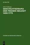 Geschichtsdrama der Frühen Neuzeit 1495-1773 cover