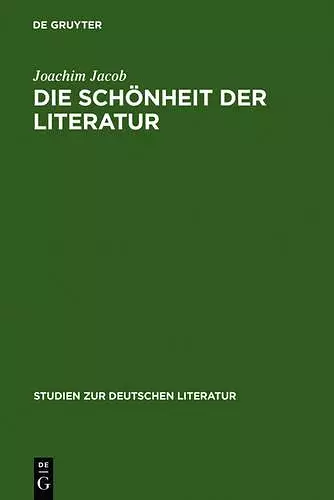 Die Schönheit der Literatur cover