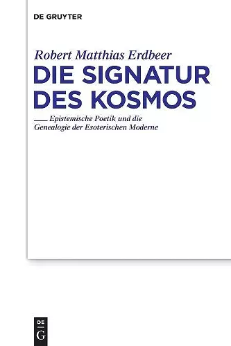 Die Signatur Des Kosmos cover
