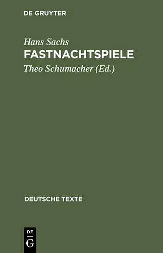 Fastnachtspiele cover