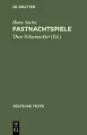 Fastnachtspiele cover