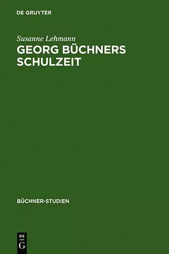 Georg Büchners Schulzeit cover