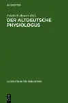 Der altdeutsche Physiologus cover