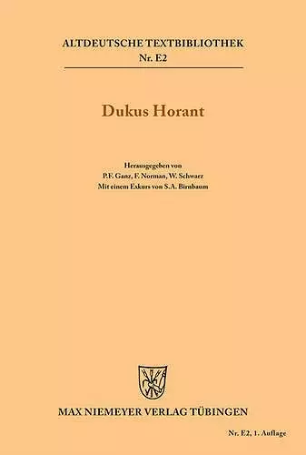 Dukus Horant cover