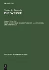Boethius' Bearbeitung Des »Categoriae« Des Aristoteles cover