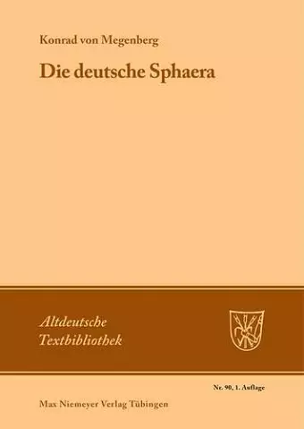 Die Deutsche Sphaera cover