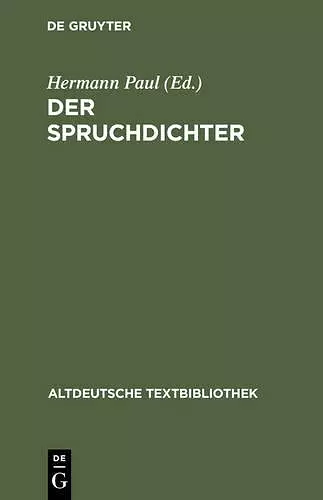 Gedichte cover