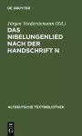 Das Nibelungenlied nach der Handschrift n cover