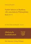Notker Latinus Zu Boethius, »De Consolatione Philosophiae« cover