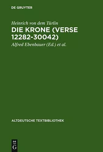 Die Krone (Verse 12282-30042) cover