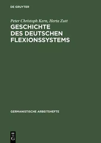 Geschichte des deutschen Flexionssystems cover