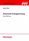 Historische Dialogforschung cover