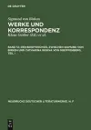 Der Briefwechsel Zwischen Sigmund Von Birken Und Catharina Regina Von Greiffenberg cover