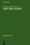 Text Und Autor cover