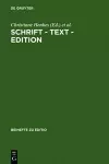 Schrift - Text - Edition cover