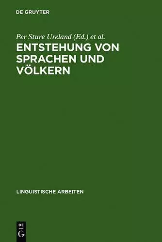 Entstehung von Sprachen und Völkern cover