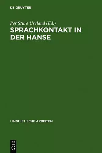 Sprachkontakt in der Hanse cover