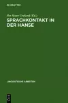 Sprachkontakt in der Hanse cover