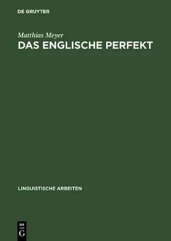 Das englische Perfekt cover