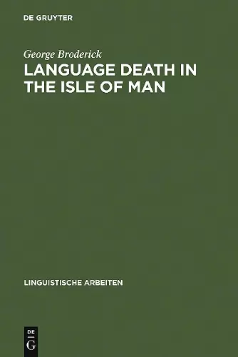 Language Death in the Isle of Man cover