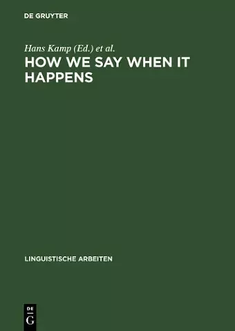 How we say WHEN it happens cover