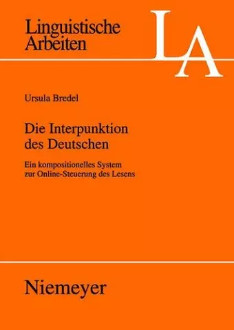 Die Interpunktion des Deutschen cover