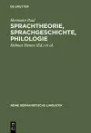 Sprachtheorie, Sprachgeschichte, Philologie cover