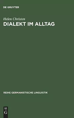 Dialekt im Alltag cover