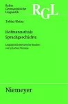 Hofmannsthals Sprachgeschichte cover