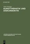 Kunstthematik Und Diskurskritik cover