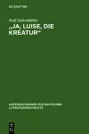 "Ja, Luise, die Kreatur" cover