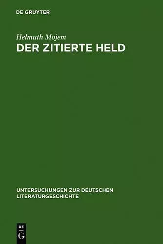 Der Zitierte Held cover