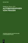 Autobiographien von Frauen cover