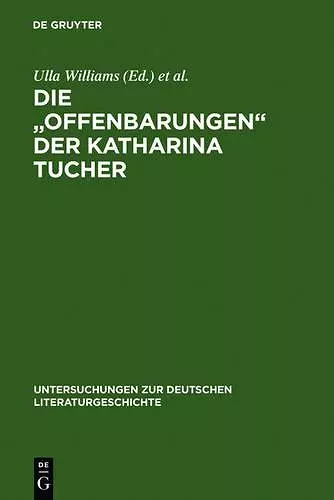 Die Offenbarungen Der Katharina Tucher cover