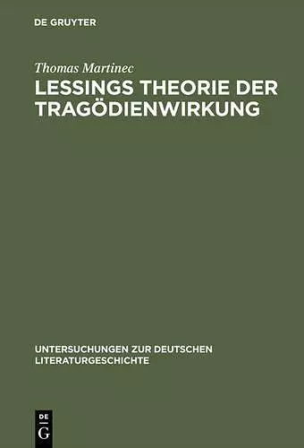 Lessings Theorie der Tragödienwirkung cover