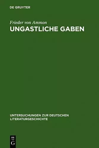 Ungastliche Gaben cover