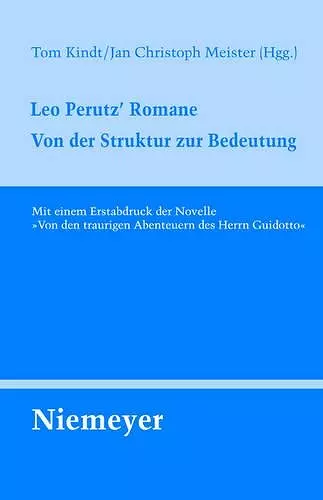 Leo Perutz' Romane cover