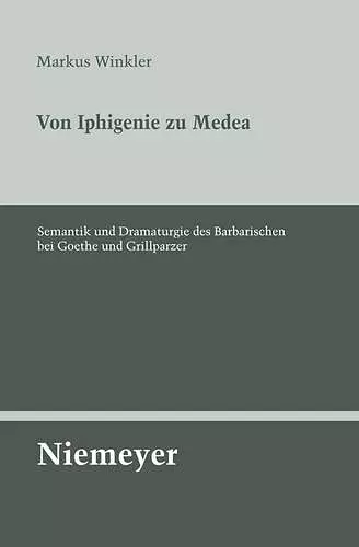 Von Iphigenie Zu Medea cover