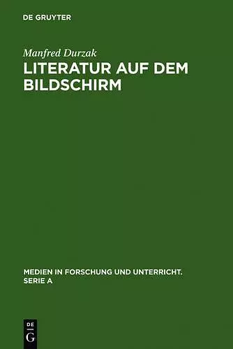 Literatur auf dem Bildschirm cover