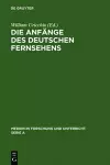 Die Anfänge des Deutschen Fernsehens cover