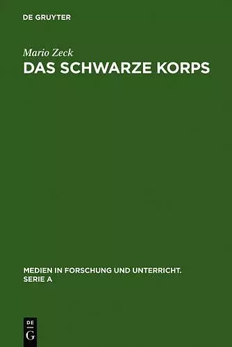 Das Schwarze Korps cover