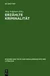 Erzählte Kriminalität cover