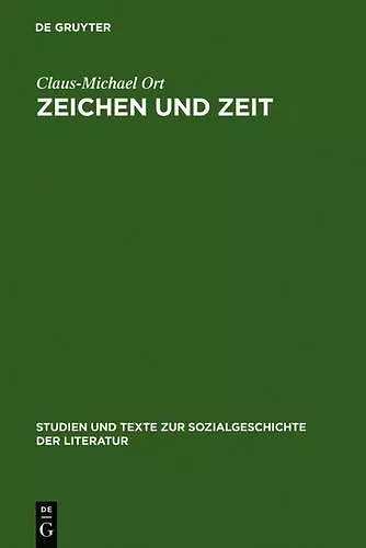 Zeichen und Zeit cover