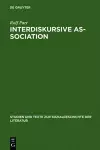 Interdiskursive As-Sociation cover