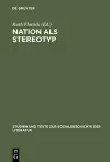 Nation als Stereotyp cover
