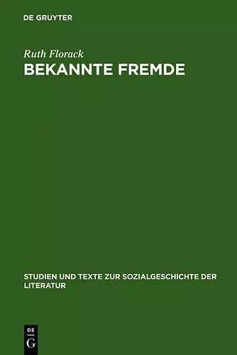 Bekannte Fremde cover
