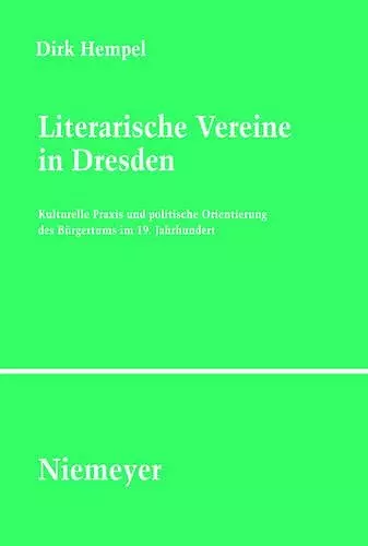 Literarische Vereine in Dresden cover