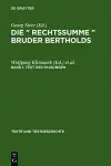 Text der Fassungen cover