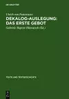 Dekalog-Auslegung cover